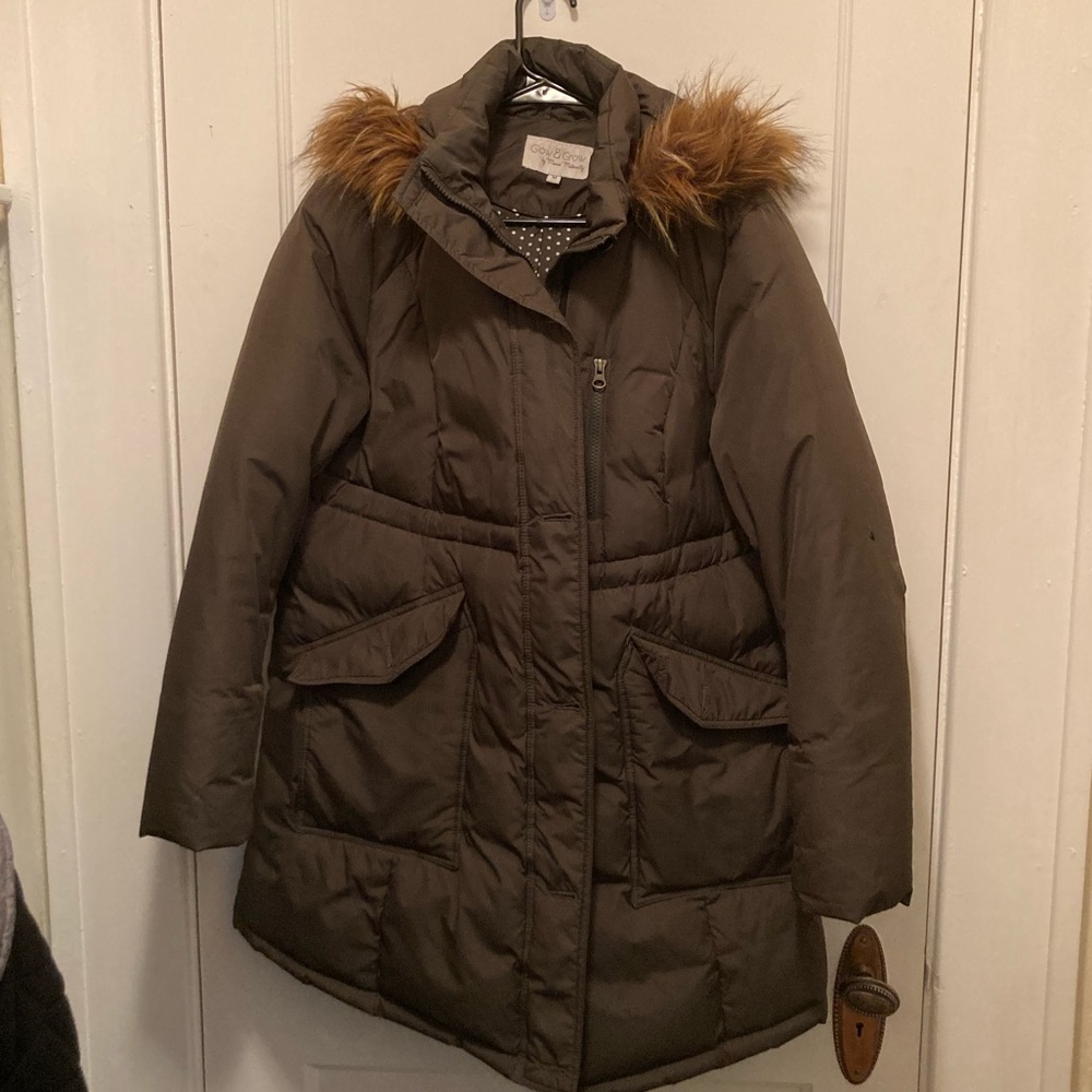 Glow & Grow by Momo Maternity Nori Down Parka Coat